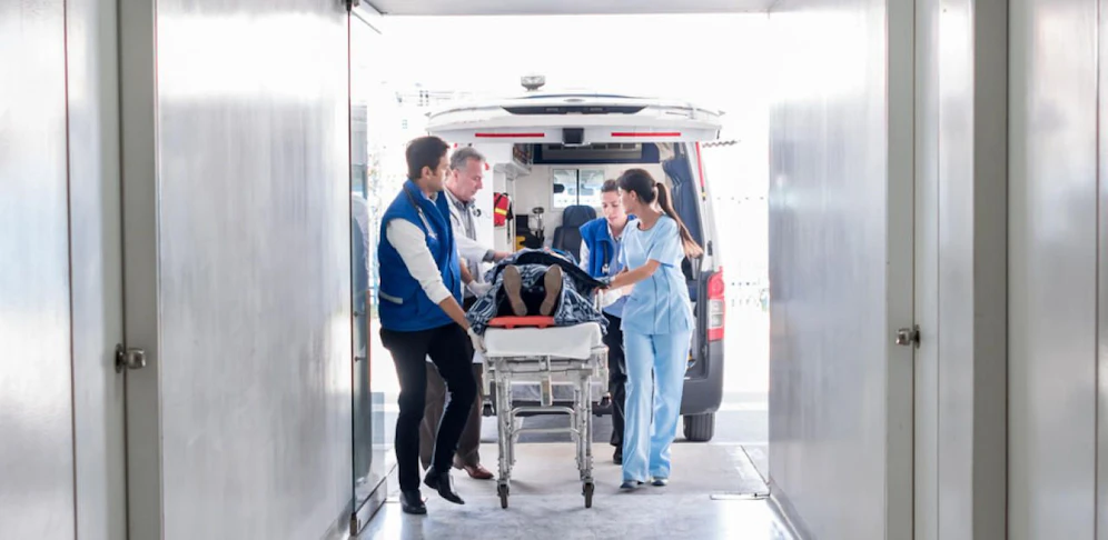 Der verletzte Steirer wurde in ein Spital gebracht