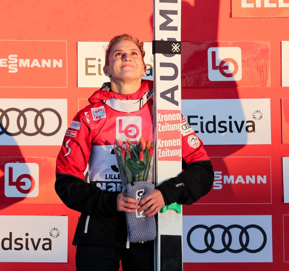 Eva Pinkelnig ist derzeit in Mega-Form, nach vielen Rückschlägen. 