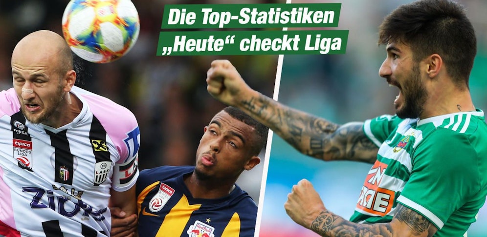 Gernot Trauner ist der beste Zweikämpfer, Taxi Fountas der fleißigste Stürmer.