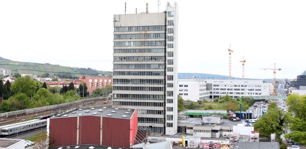 Das Ex-Pressehaus steht seit 2005 leer. Immer wieder steigen hier meist Jugendliche ein.