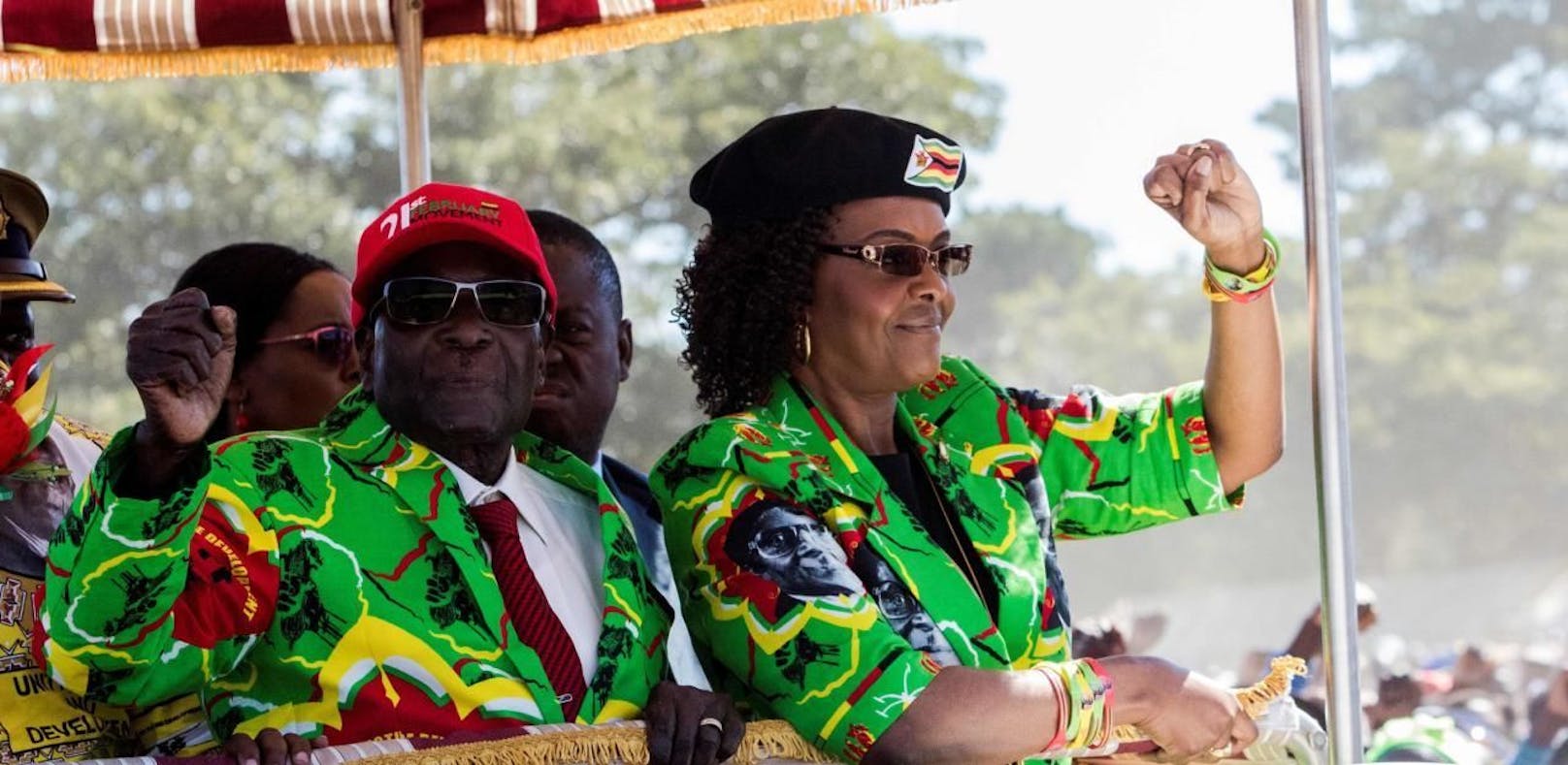 "Ich dachte, ich sterbe!" Mugabe-Frau schlug Model
