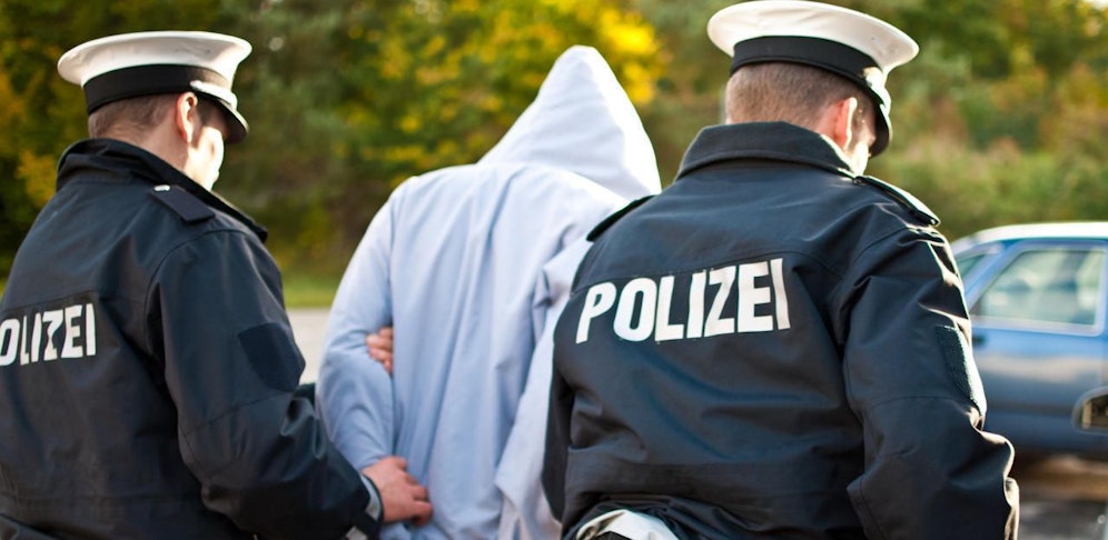 Die Polizei schnappte die fünf Jugendlichen