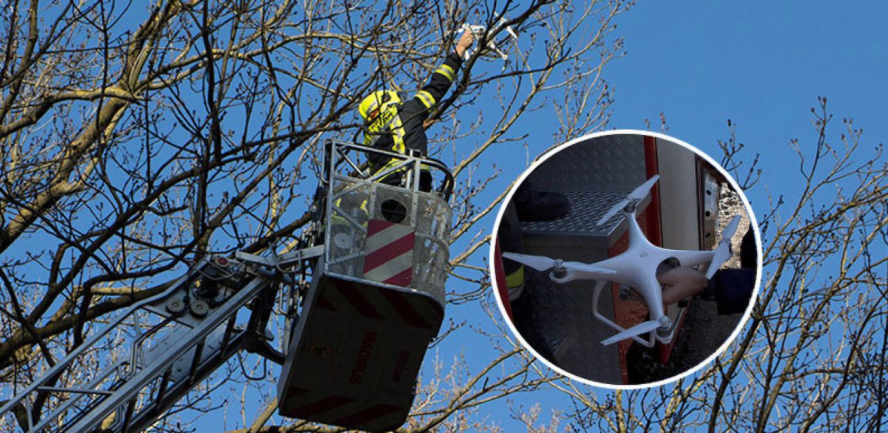 KameraDrohne von Baum gerettet Pilot droht Strafe Österreich Heute.at