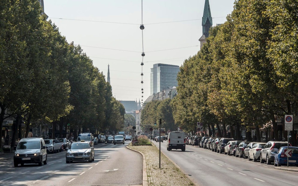 Ab Donnerstag wird die Praterstraße (Leopoldstadt) zu Wiens erstem (temporären) Pop-Up-Radweg. 