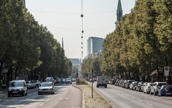 Ab Donnerstag wird die Praterstraße (Leopoldstadt) zu Wiens erstem (temporären) Pop-Up-Radweg.