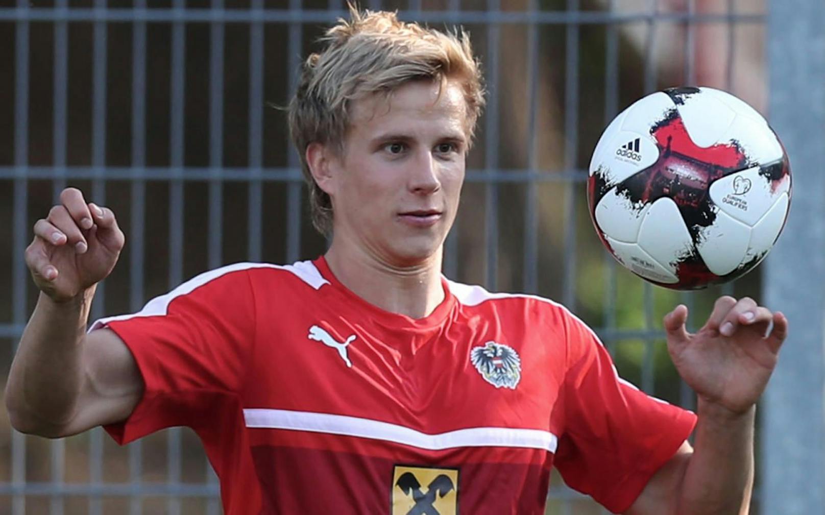 Moritz Bauer steht erstmals im ÖFB-Kader.