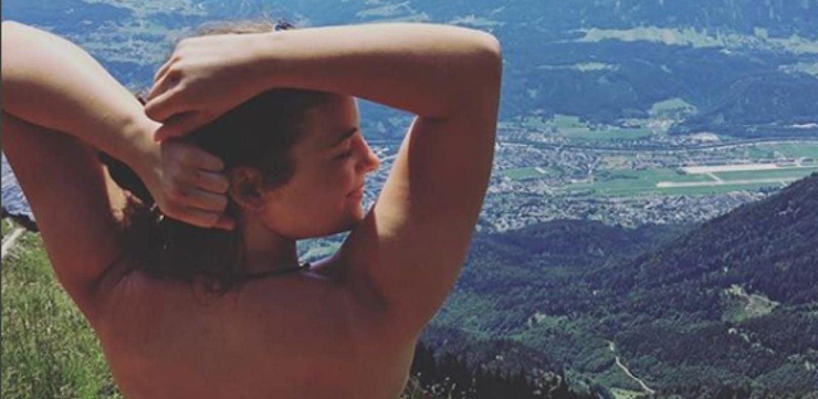"Bergdoktor"-Tochter zeigt sich nackt in Tirol