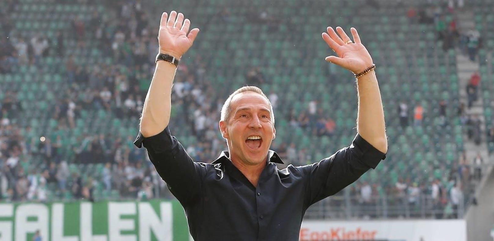 Meister-Trainer Adi Hütter ist neuer Frankfurt-Trainer