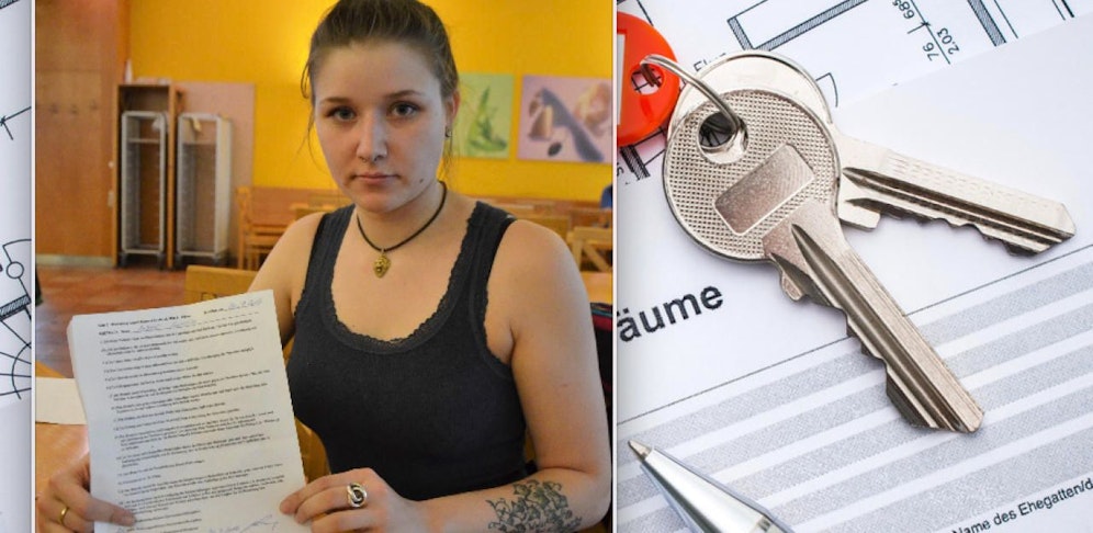 Aimee S. (22) musste blechen - der Makler hatte getrickst.