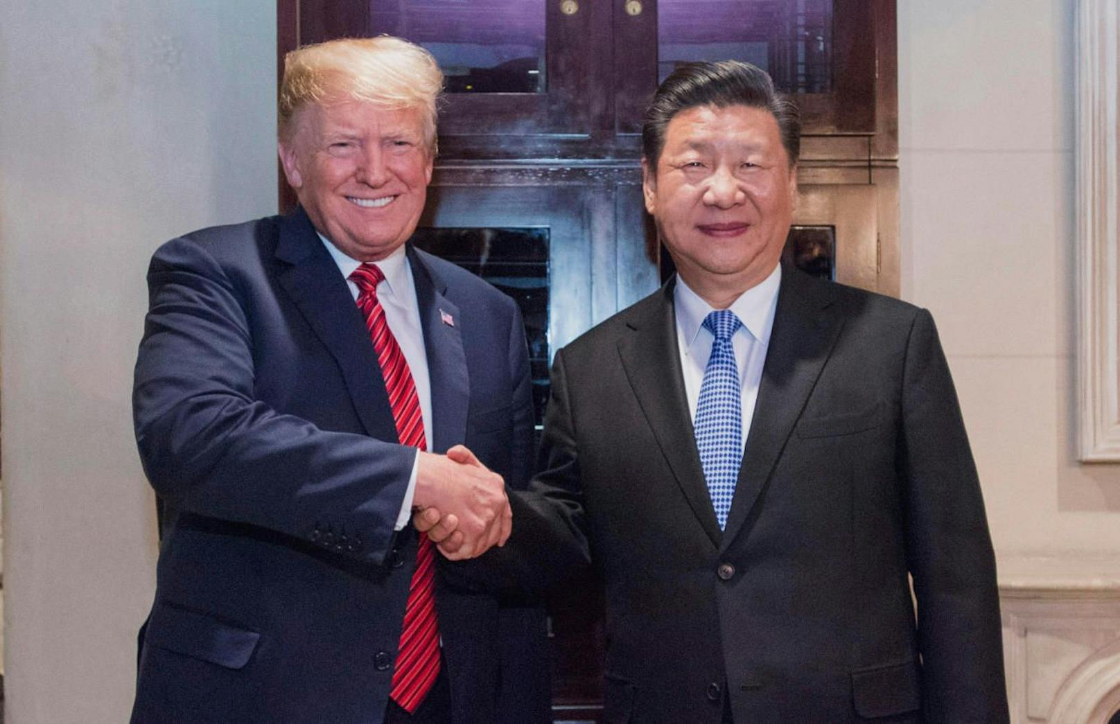 Ein allfälliges Abkommen soll in Florida unterschrieben werden: US-Präsident Donald Trump (links) und der chinesische Staatschef Xi Jinping. 