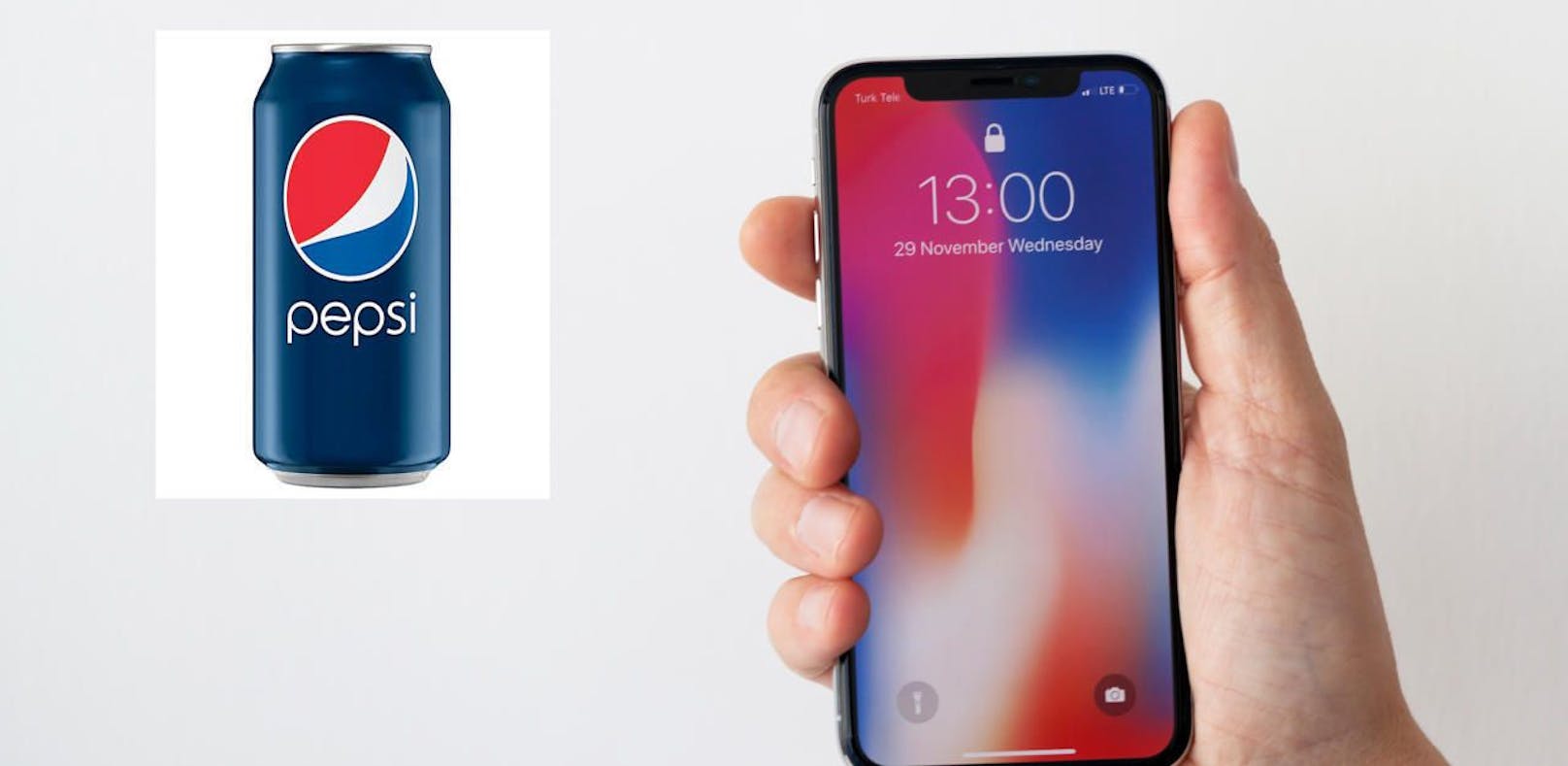 Statt teurem Smartphone kam nur Pepsi-Dose.