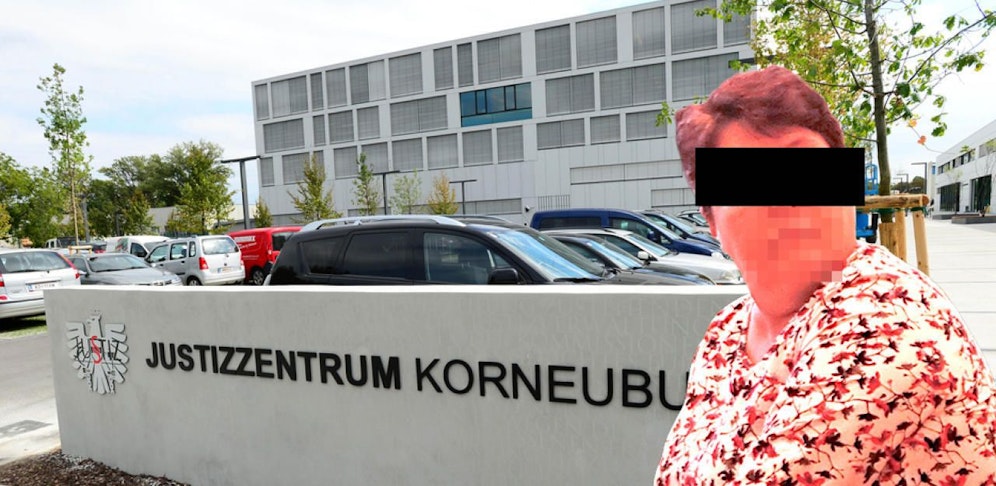 Die angeklagte Rumänin