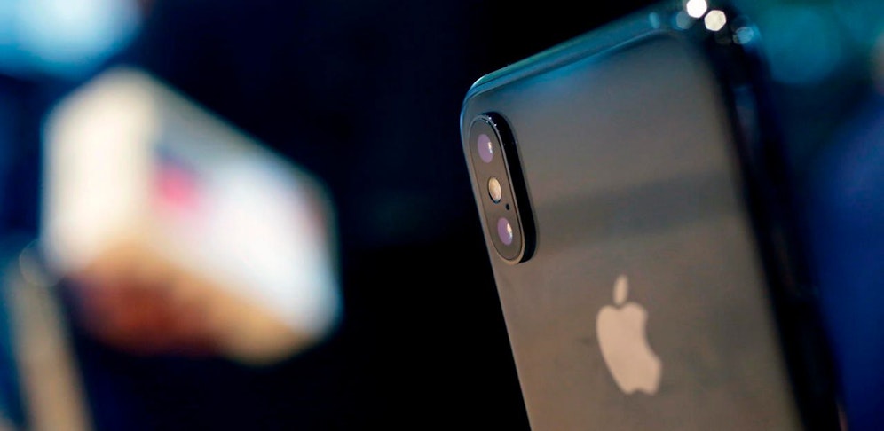 Ein Apple iPhone X
