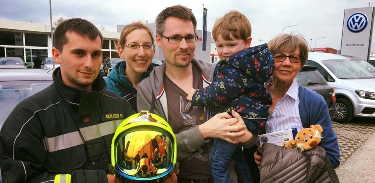 Heute.at - Schock für Familie: Reifenpanne auf Autobahn
