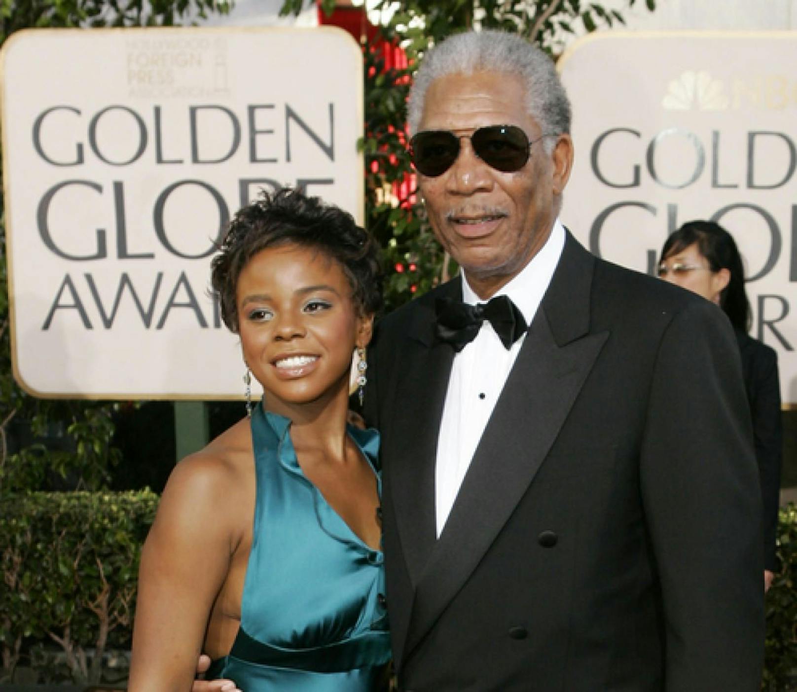 Morgan Freeman nahm seine Enkelin E'Dena Hines einmal zu den Golden Globes mit