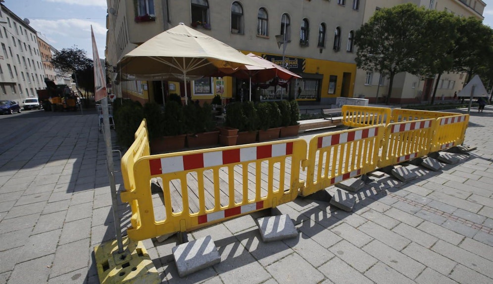 Der Tatort in der Meiselstrasse.