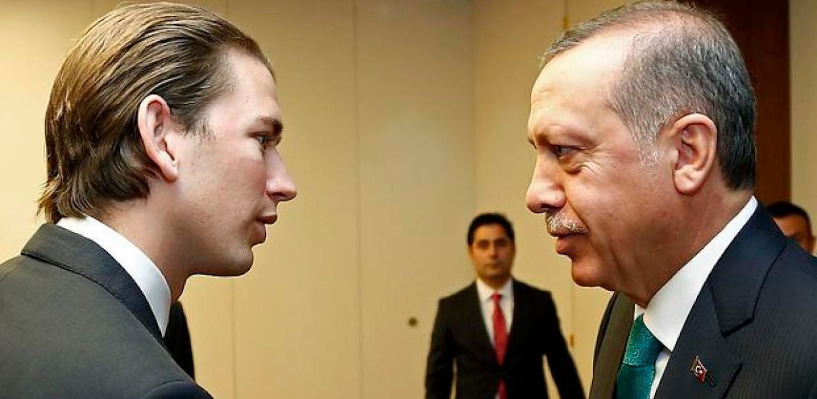 Sebastian Kurz - hier bei einem Treffen mit Erdogan im Jahr 2014.