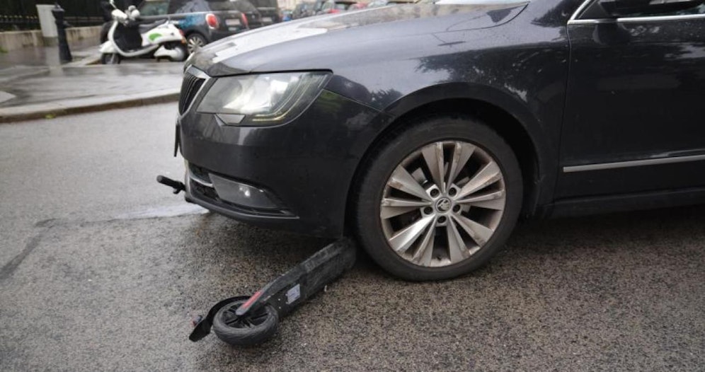 Der Skoda-Lenker konnte den Unfall nicht mehr vermeiden.