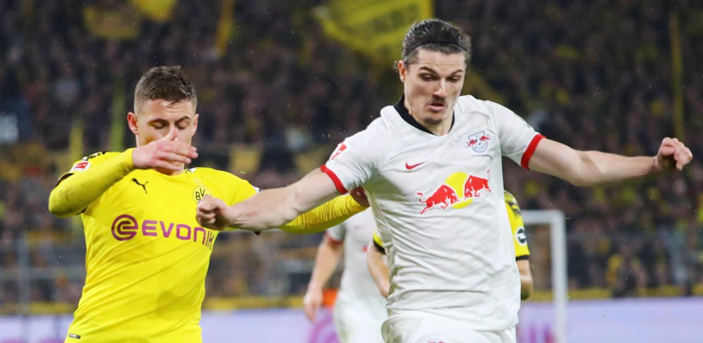 Marcel Sabitzer erkämpfte sich mit Leipzig einen Punkt in Dortmund.
