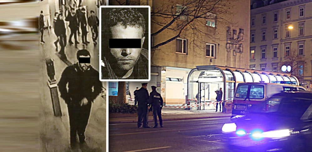 Jafar S. (23) soll Amoklauf in Wien-Leopoldstadt geplant haben. 