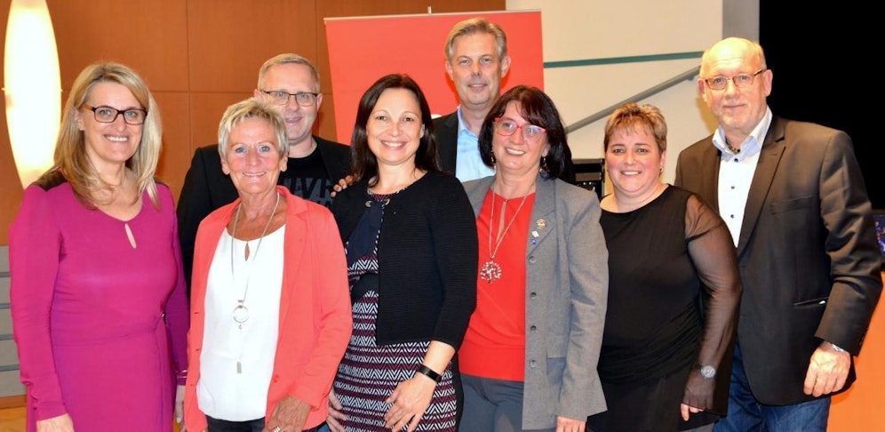 Die SPÖ Neunkirchen: Mit neuem Vorstand in die Gemeinderatswahl.