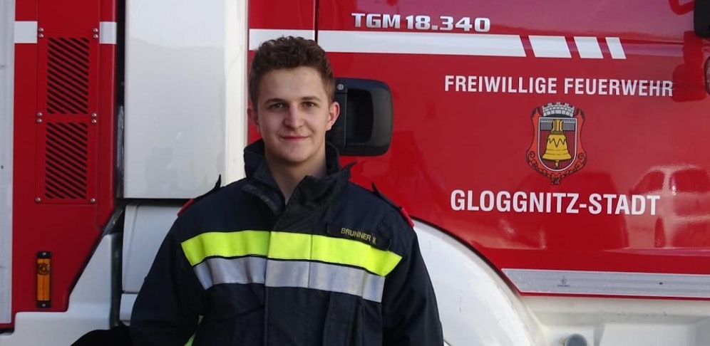 Feuerwehrmann und Rettungssanitäter Michael Brunner rettete die Dame aus ihrer misslichen Lage.