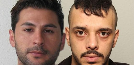 Die Polizei fahndet nach Mohammad Alali (29, links) und Sakher Alheter (23).