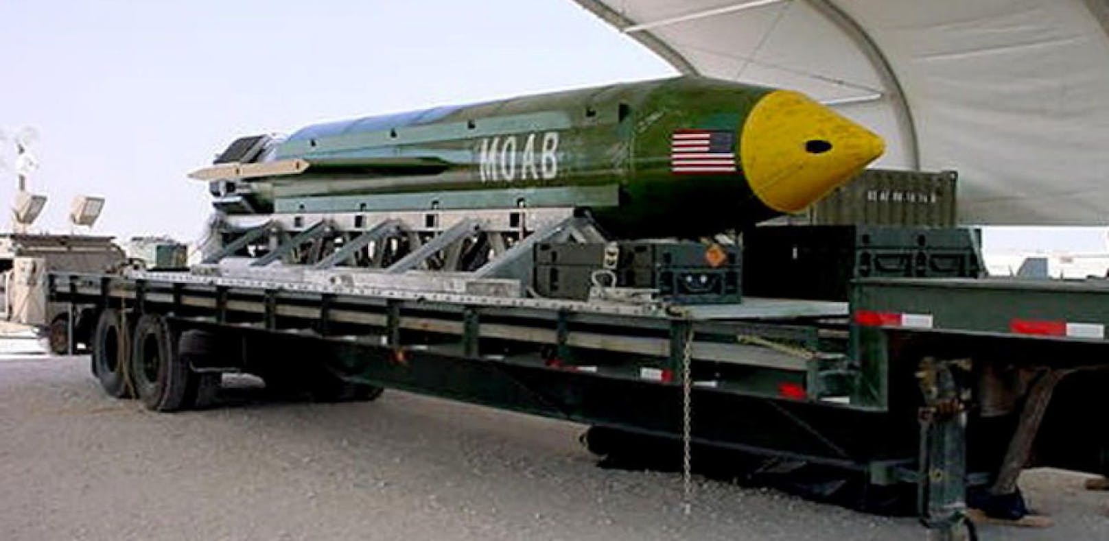 USA werfen "Mutter aller Bomben" auf Afghanistan