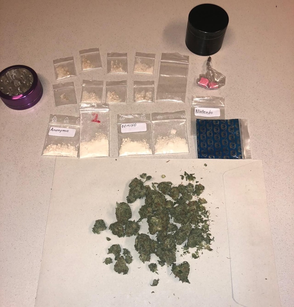 Die Polizei stellte verschiedene Suchtgiftmittel sicher