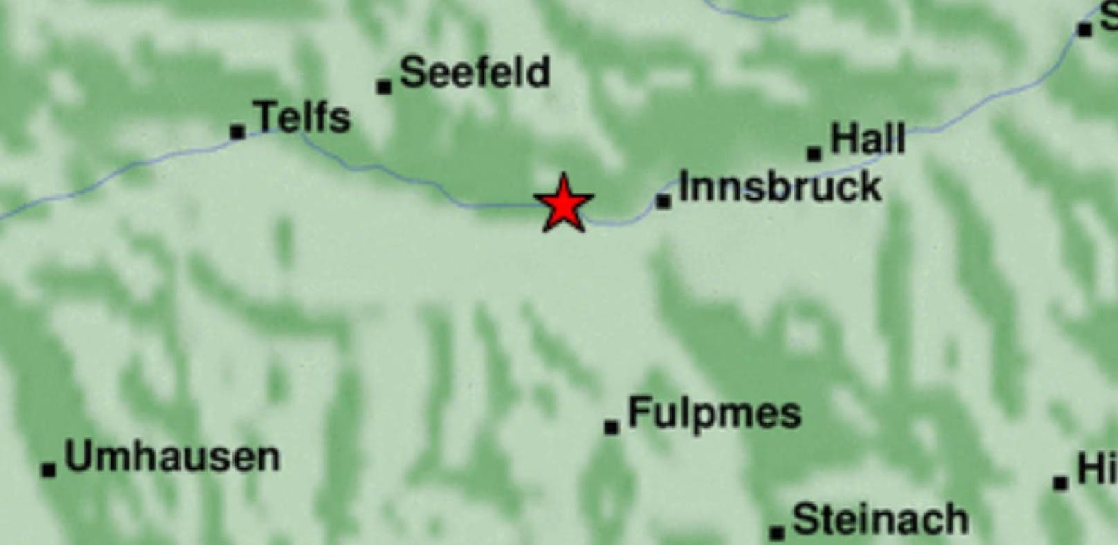 Erdbeben hat Teile Tirols erschüttert