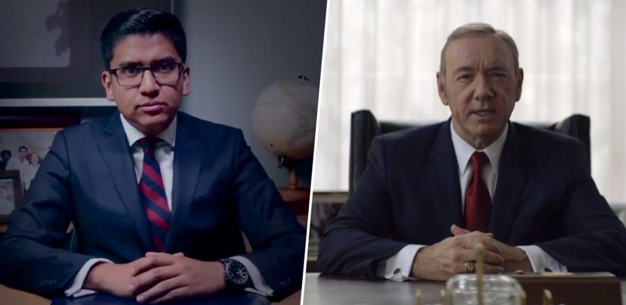 Heute.at - Politiker kopierte Rede von Frank Underwood 1:1