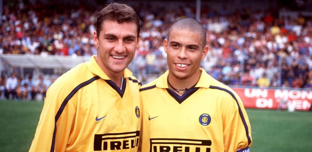 Christian Vieri und Ronaldo