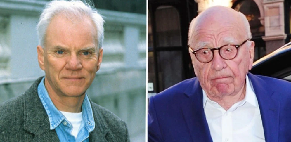 Malcolm McDowell spielt Rupert Murdoch in "Fair and Balanced". 