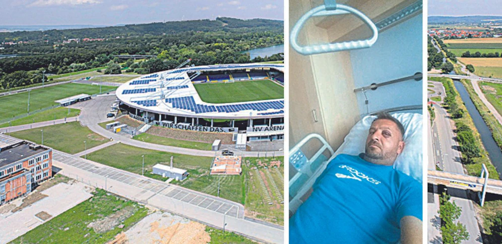 Auf dem Parkplatz vor der NV-Arena wurde LASK-Fan Roland G. brutal verprügelt. 