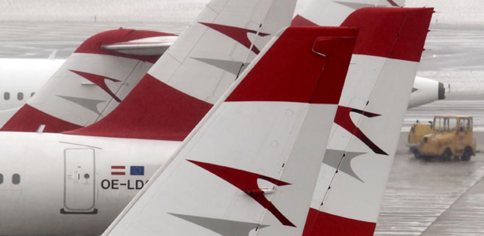(Symbolfoto): Die Austrian Airlines schicken bis zu 200 Mitarbeiter nach Hause.