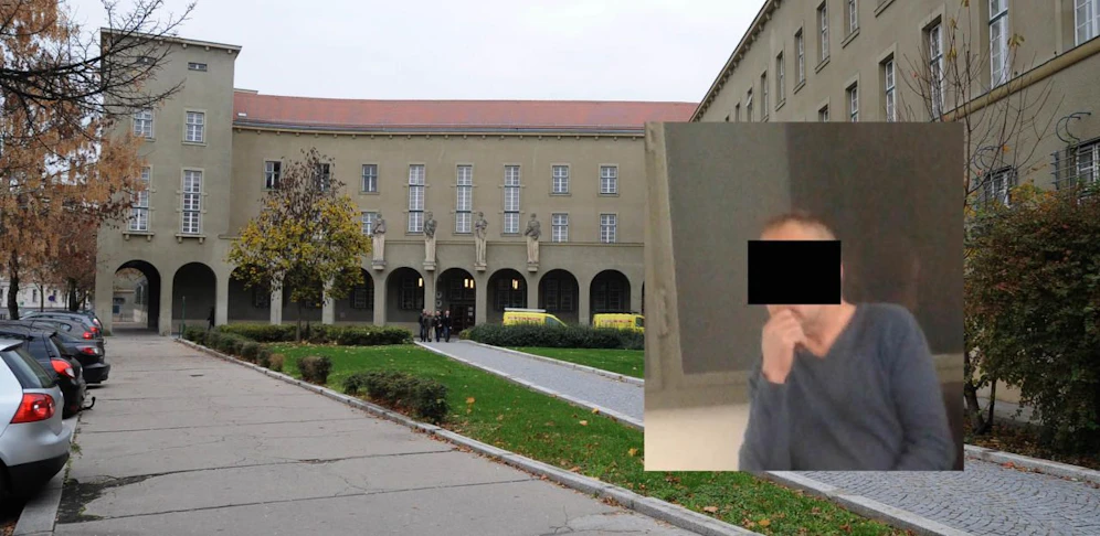Der Vater (kl. Foto) musste in Krems auf die Anklagebank.