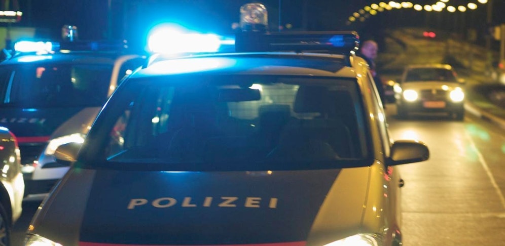 Polizeieinsatz in Wien.