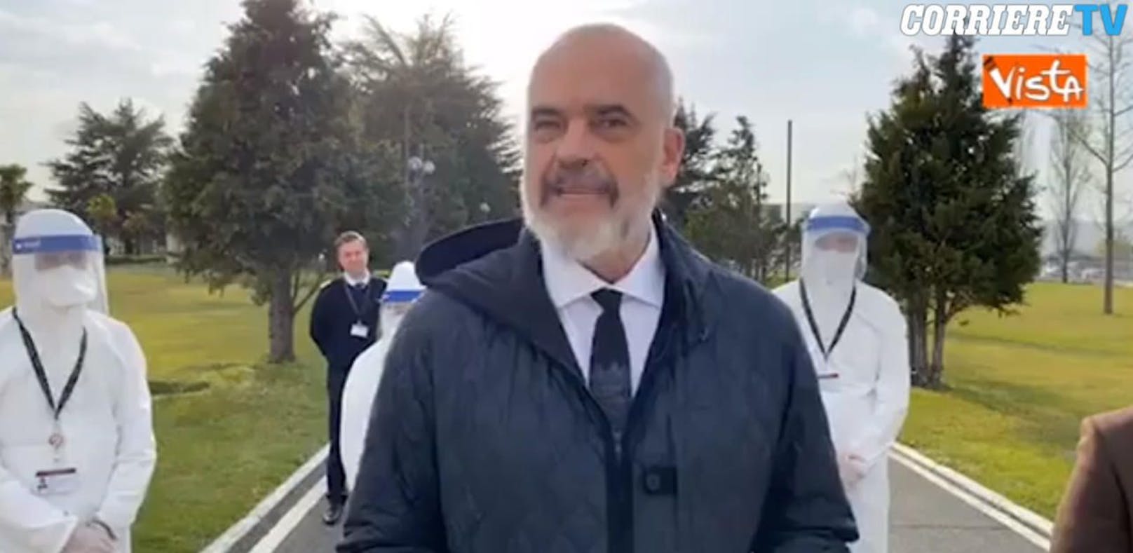 Albaniens Premier rührt die Italiener mit seiner Rede
