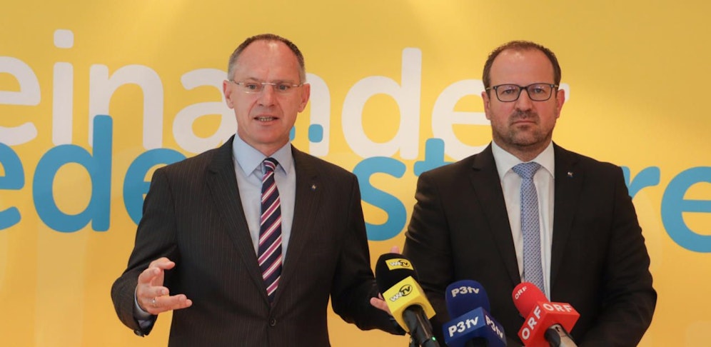 G. Karner (li.) und B. Ebner