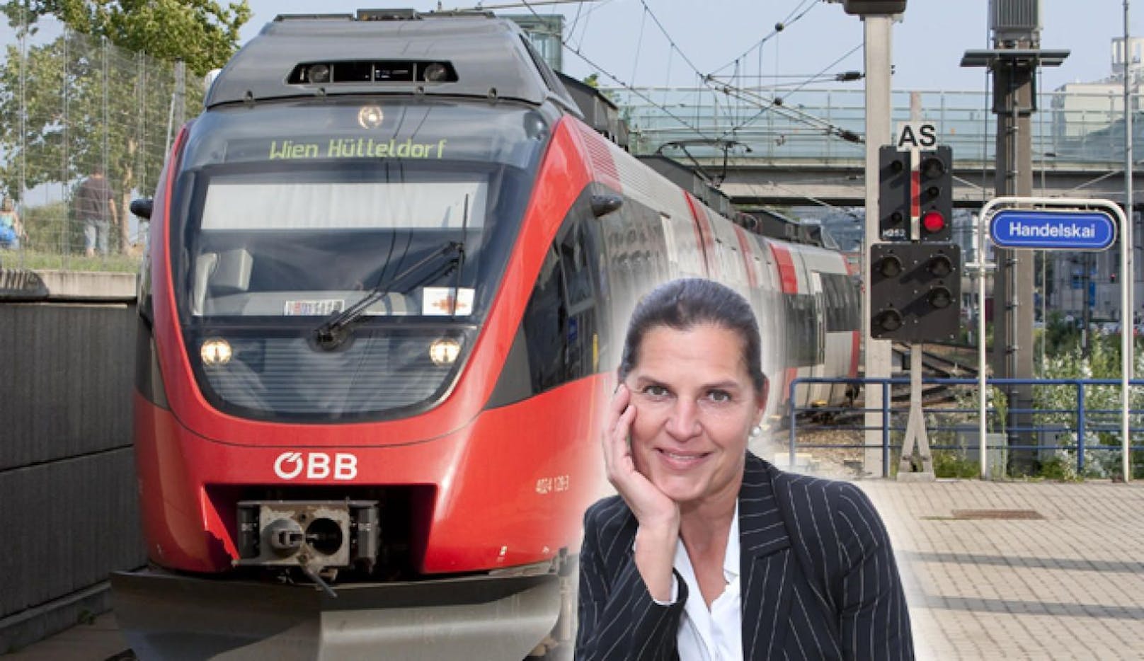 Am Weg zu Party: ORF-Lady von ÖBB "entführt"