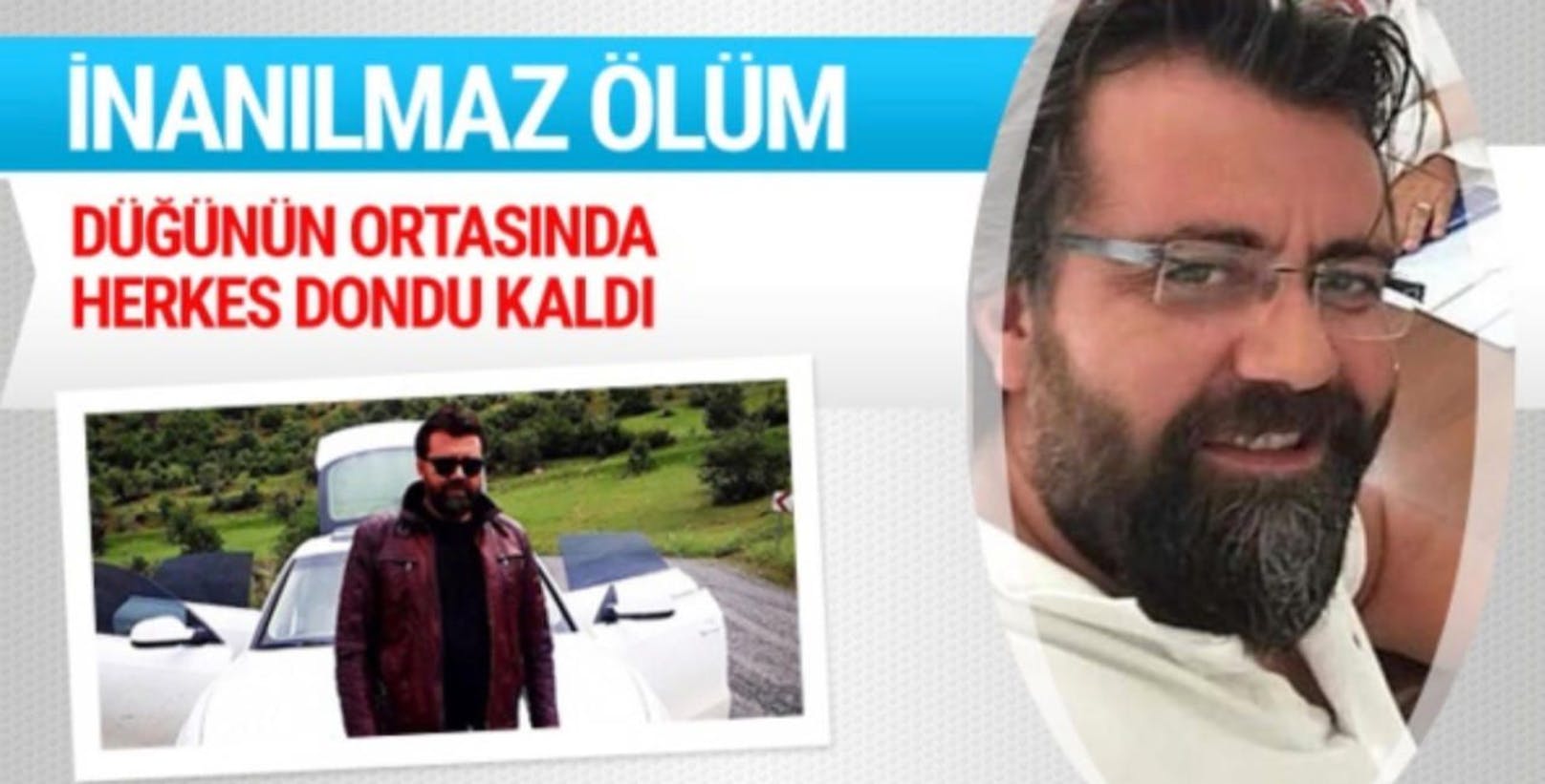 Türkische Medien berichten von dem tragischen Tod von Allgemeinarzt Hasan A. (39). In Rot steht geschrieben: &quot;Alle waren wie erstarrt!&quot;
