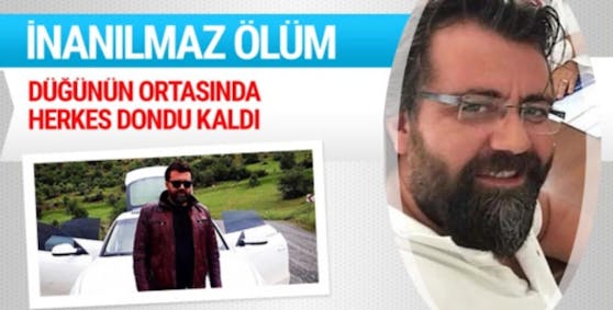 Türkische Medien berichten von dem tragischen Tod von Allgemeinarzt Hasan A. (39). In Rot steht geschrieben: "Alle waren wie erstarrt!"