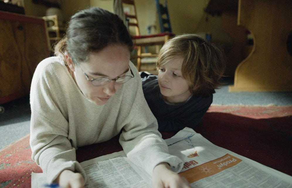 Eine der stärksten Szenen im Film, komplett improvsiert: Altenberger und eine herausragender Jeremy Miliker