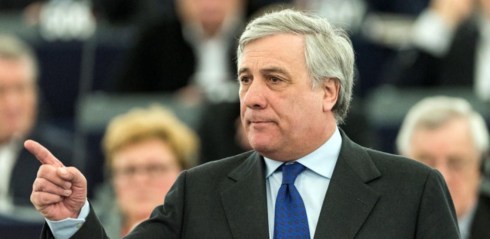 Antonio Tajani ist der Präsident des EU-Parlaments.