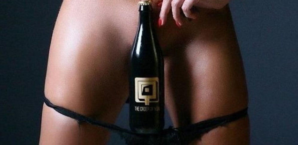 "Hinter dem Horizont der sexuellen Träume" schreibt die Brauerei zu diesem Post.