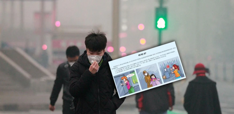 In einem Comic werden Überlebenstipps gegeben.