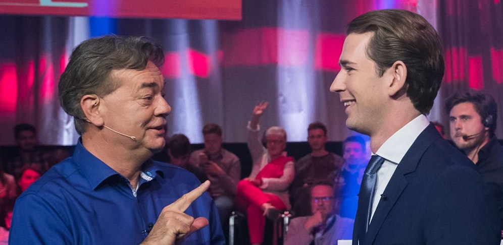 Sollte ÖVP-Chef Sebastian Kurz konkrete Koalitionsverhandlungen mit den Grünen führen wollen, heißt es "Bitte warten" 