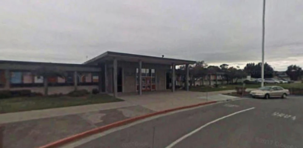 Die Seaside High School in Monterey County, Kalifornien. 