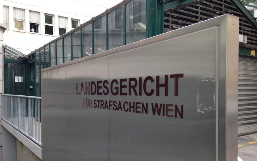 Prozess im Wiener Landesgericht