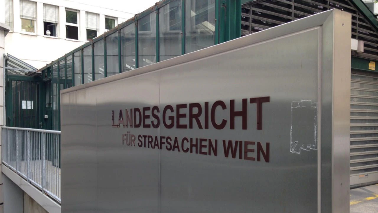 Prozess im Wiener Landesgericht